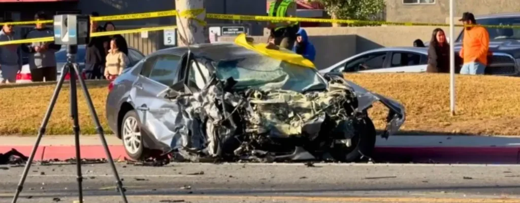 head-on collision in San Bernardino