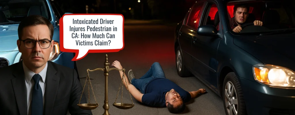 intoxicated driver injures pedestrian