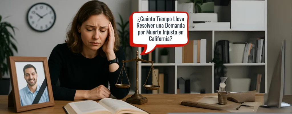 resolver una demanda por muerte injusta
