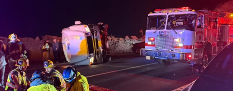 accidente de autobús en running springs