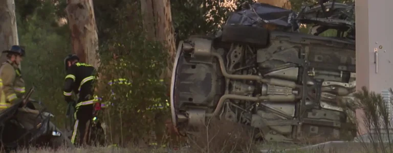 accidente de dos autos en la SR 125