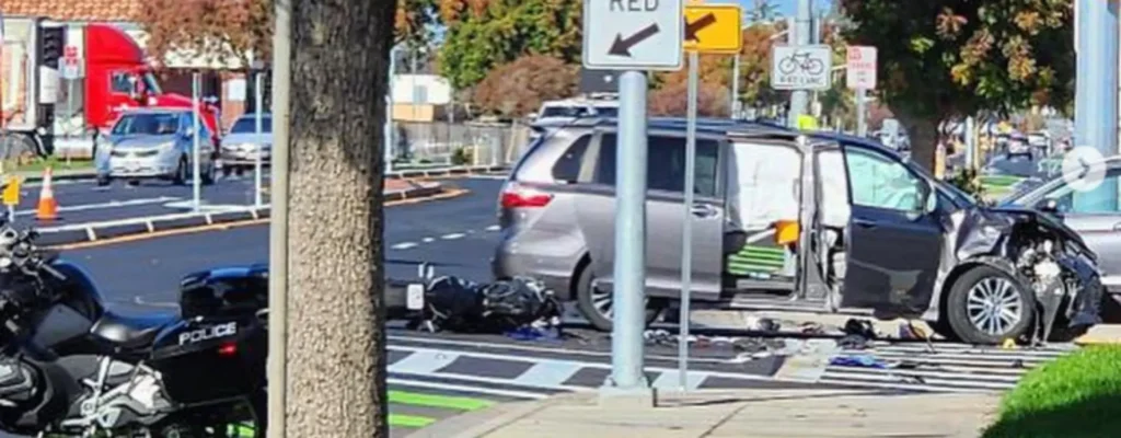 accidente de tráfico en Manteca