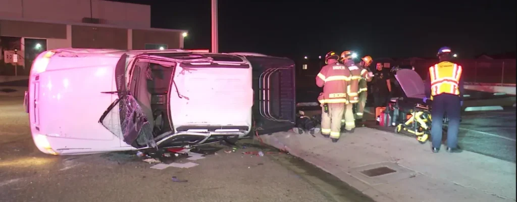 accidente en fullerton