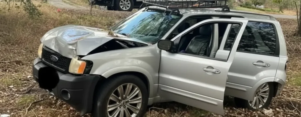 accidente en valley springs