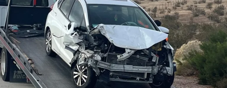 choque en la highway 14