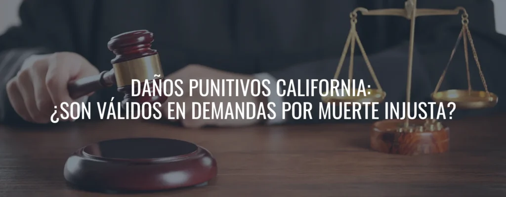 daños punitivos california