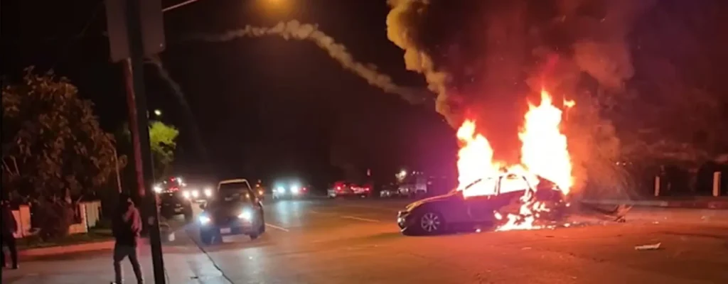 hit-and-run en Reseda