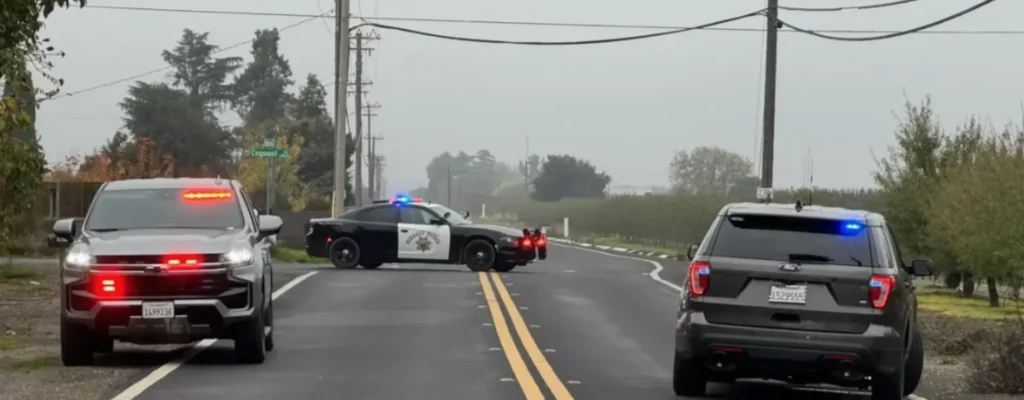 incendio vehicular en Stanislaus County