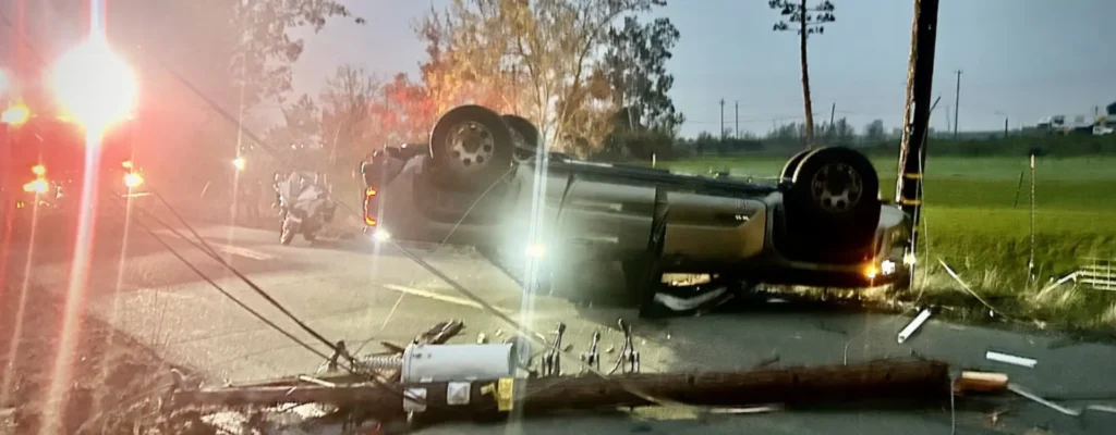 multi-vehicle crash in Sacramento