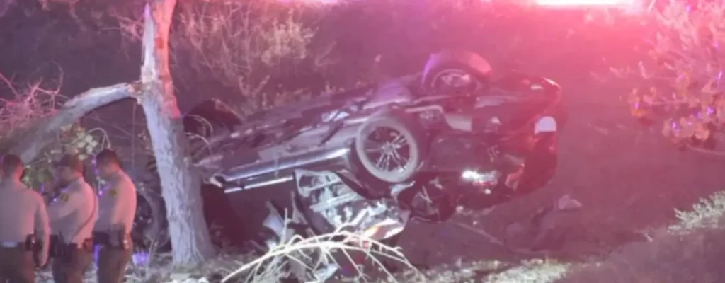 persecución a alta velocidad en San Bernardino