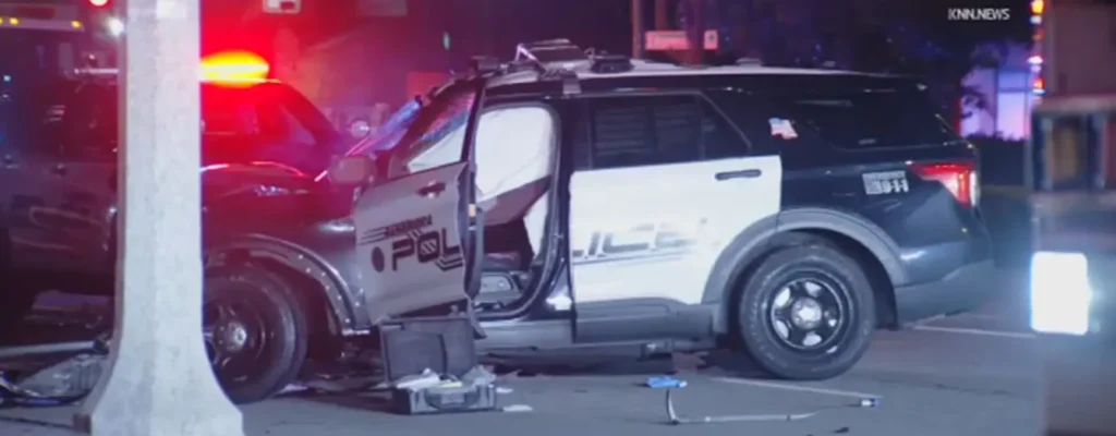 police chase in Alhambra