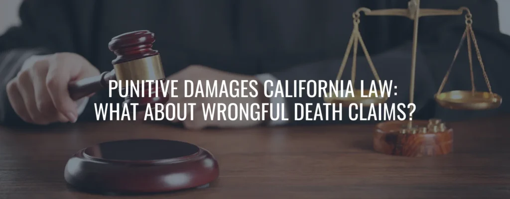 punitive damages California